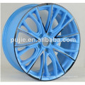 good looking 18x8.5 Blue Car Alloy Wheel rim